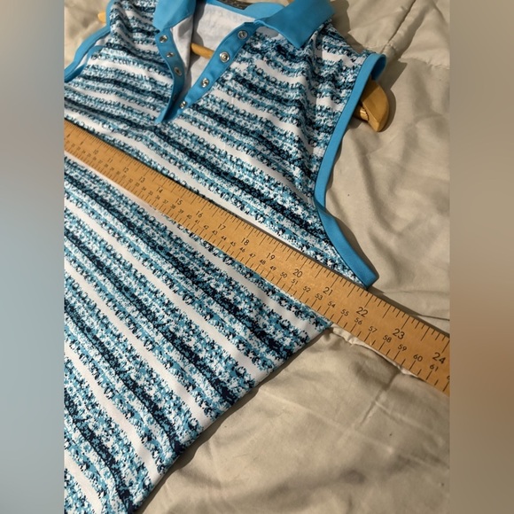 Callaway Women’s golf shirt polo sleeveless blue size XL - Picture 8 of 9